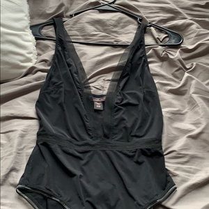 Deep Plunge V Neck Victoria’s Secret body suit
